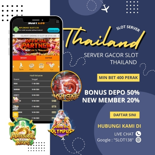 SLOT138 🎲 Server Thailand Situs Online Judi Slot Gacor Terpercaya Malam Ini